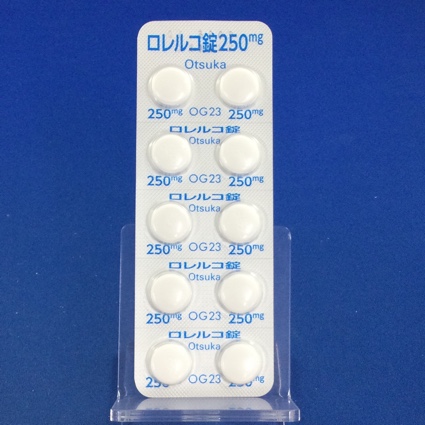 ロレルコ錠２５０ｍｇ