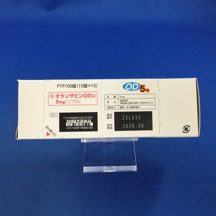 オランザピンＯＤ錠５ｍｇ「ニプロ」