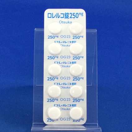 ロレルコ錠２５０ｍｇ