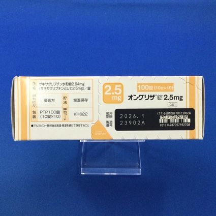オングリザ錠２．５ｍｇ