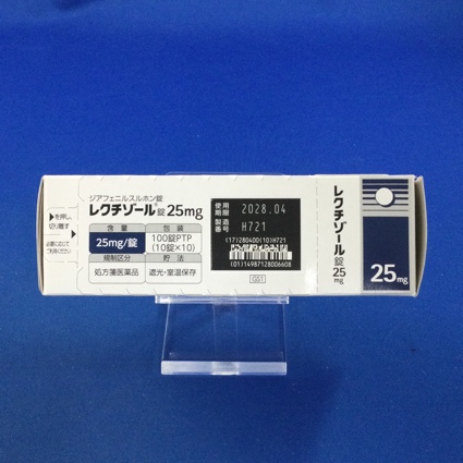 レクチゾール錠２５ｍｇ