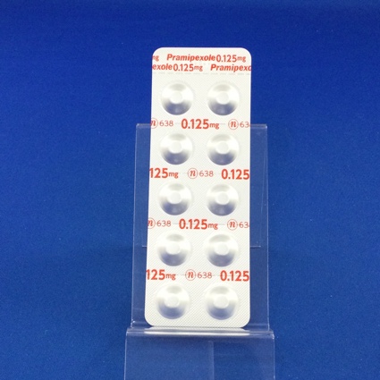 プラミペキソール塩酸塩錠０．１２５ｍｇ「日医工」