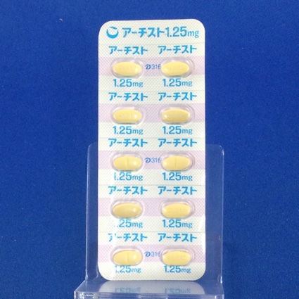 アーチスト錠１．２５ｍｇ