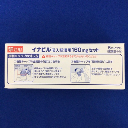 イナビル吸入懸濁用１６０ｍｇセット