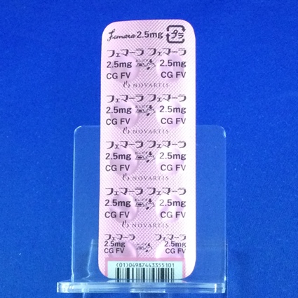 フェマーラ錠２．５ｍｇ