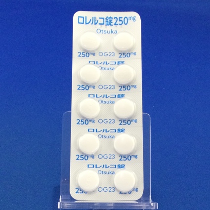 ロレルコ錠２５０ｍｇ