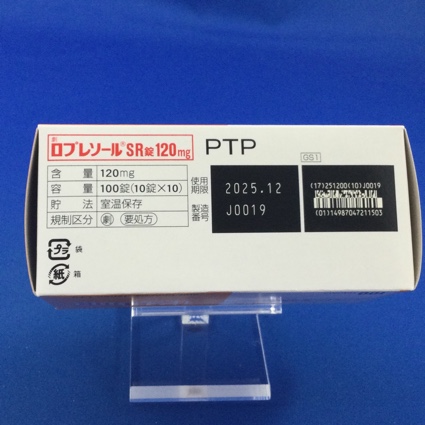 ロプレソールＳＲ錠１２０ｍｇ