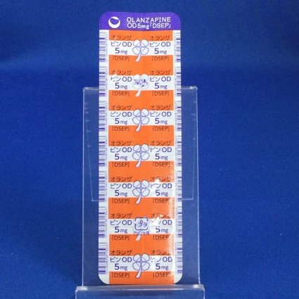 オランザピンＯＤ錠５ｍｇ「ＤＳＥＰ」