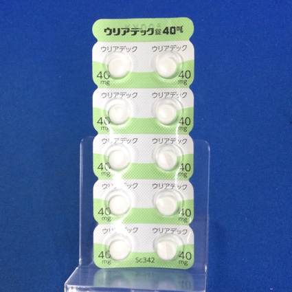 ウリアデック錠４０ｍｇ