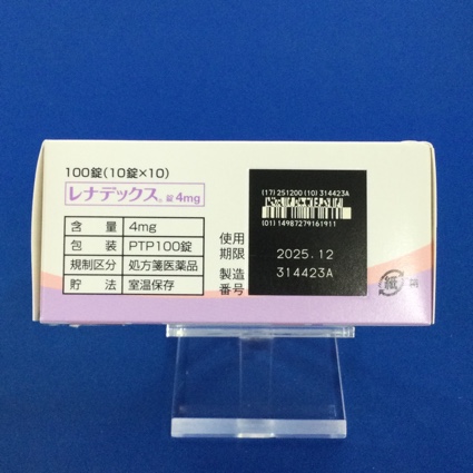 レナデックス錠４ｍｇ