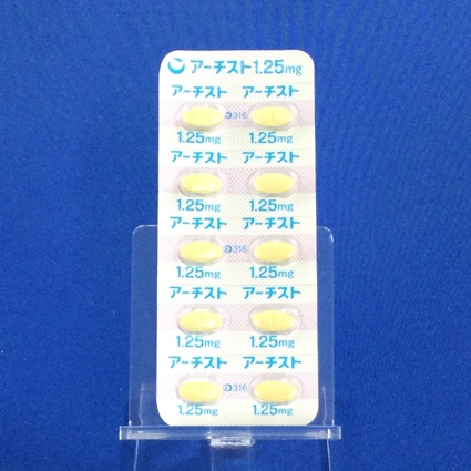 アーチスト錠１．２５ｍｇ