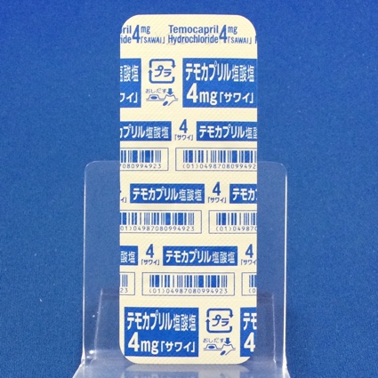 テモカプリル塩酸塩錠４ｍｇ「サワイ」