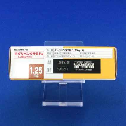 グリベンクラミド錠１．２５ｍｇ「ＮＩＧ」