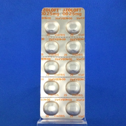 ジェイゾロフトＯＤ錠２５ｍｇ