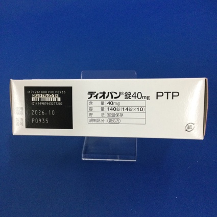 ディオバン錠４０ｍｇ