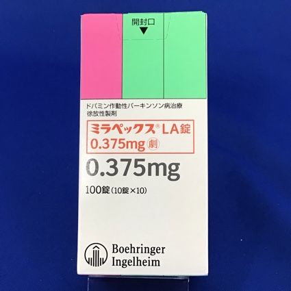 ミラペックスLA錠0.375mg