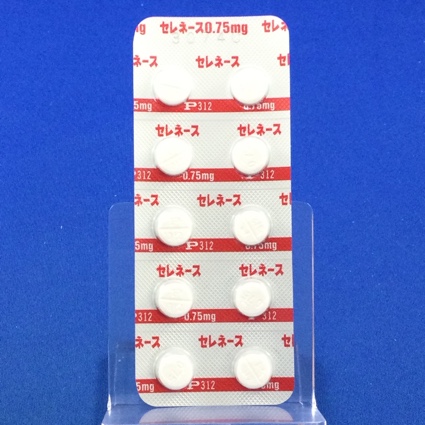 セレネース錠０．７５ｍｇ