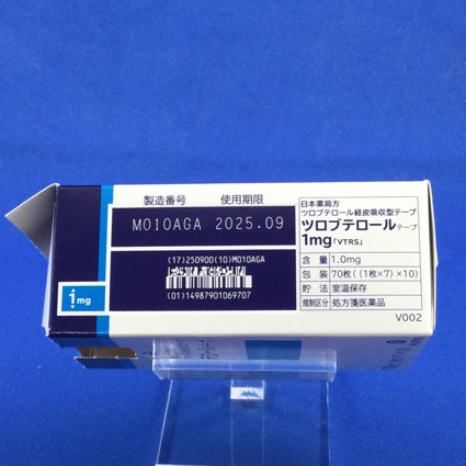 ツロブテロールテープ１ｍｇ「ＶＴＲＳ」