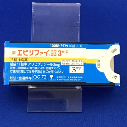 エビリファイ錠３ｍｇ