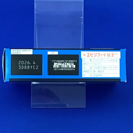 エビリファイ錠３ｍｇ