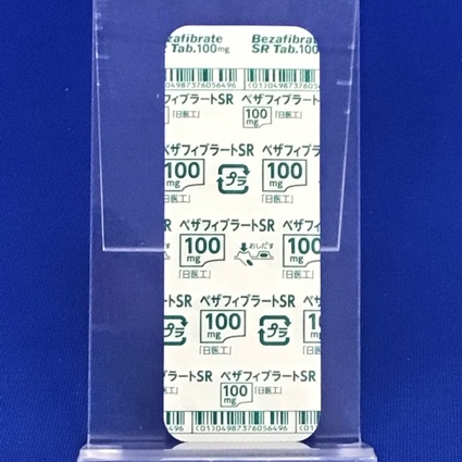 ベザフィブラートＳＲ錠１００ｍｇ「日医工」
