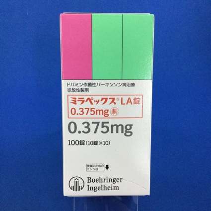 ミラペックスLA錠0.375mg