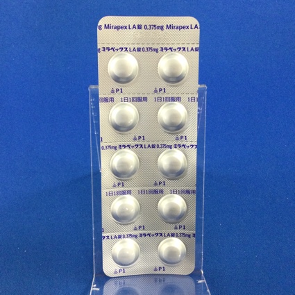 ミラペックスＬＡ錠０．３７５ｍｇ