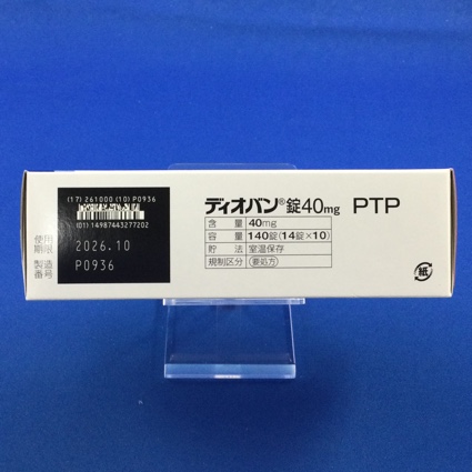 ディオバン錠４０ｍｇ