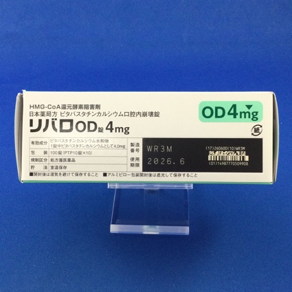 リバロＯＤ錠４ｍｇ