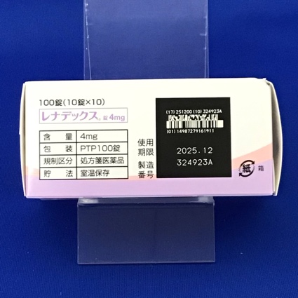 レナデックス錠４ｍｇ