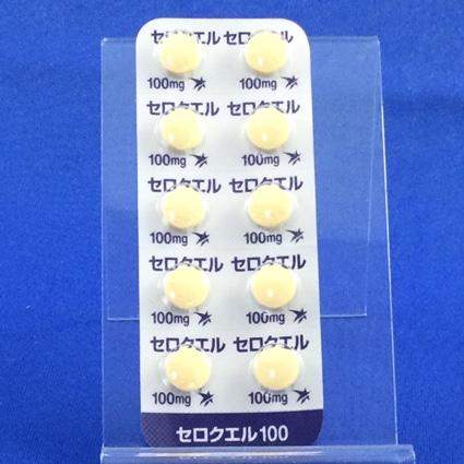 セロクエル１００ｍｇ錠