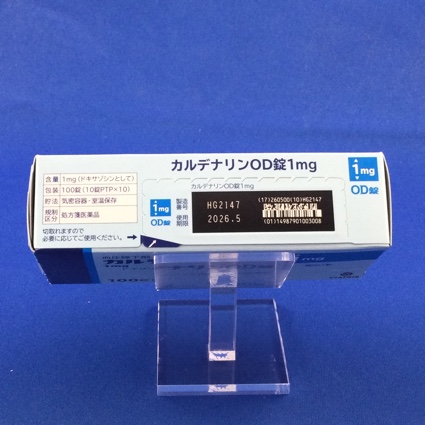 カルデナリンＯＤ錠１ｍｇ