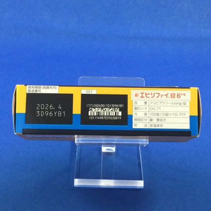 エビリファイ錠６ｍｇ