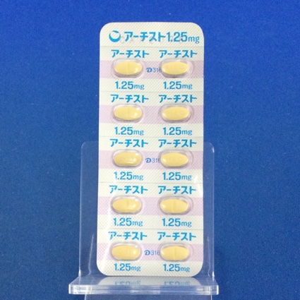 アーチスト錠１．２５ｍｇ