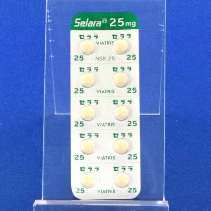 セララ錠２５ｍｇ