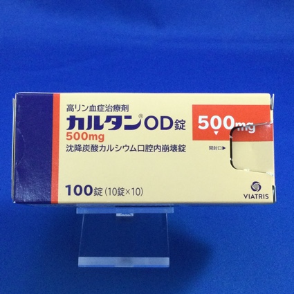 カルタンOD錠500mg