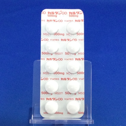 カルタンＯＤ錠５００ｍｇ