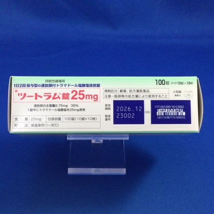 ツートラム錠２５ｍｇ
