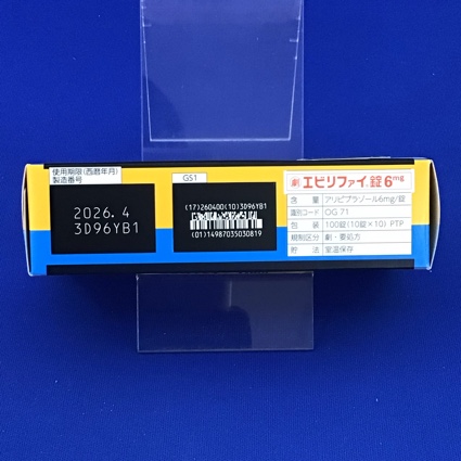エビリファイ錠６ｍｇ