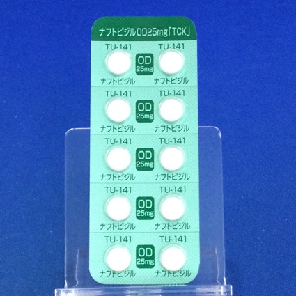 ナフトピジルＯＤ錠２５ｍｇ「ＴＣＫ」