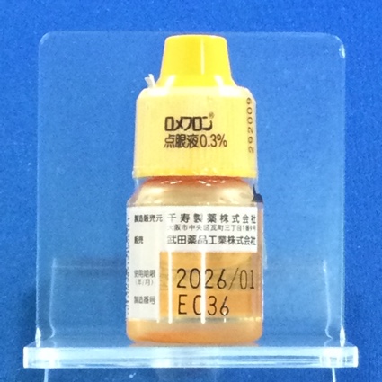 ロメフロン点眼液０．３％