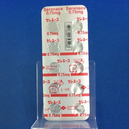 セレネース錠０．７５ｍｇ