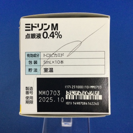 ミドリンＭ点眼液０．４％