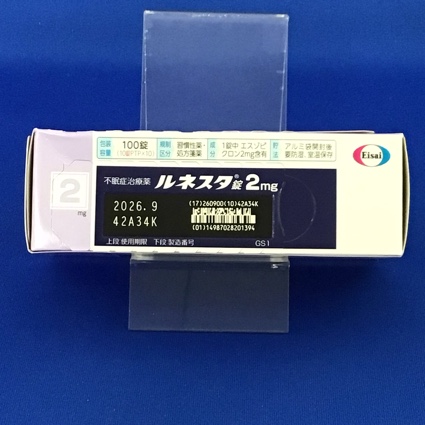ルネスタ錠２ｍｇ