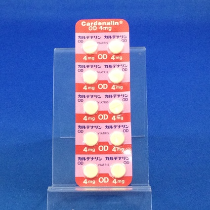 カルデナリンＯＤ錠４ｍｇ