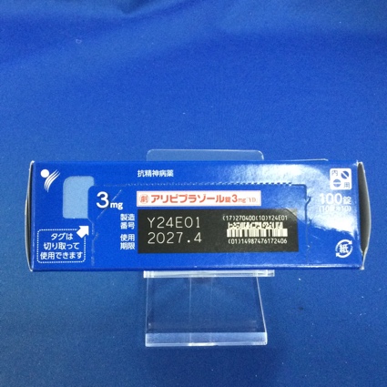 アリピプラゾール錠３ｍｇ「ＹＤ」