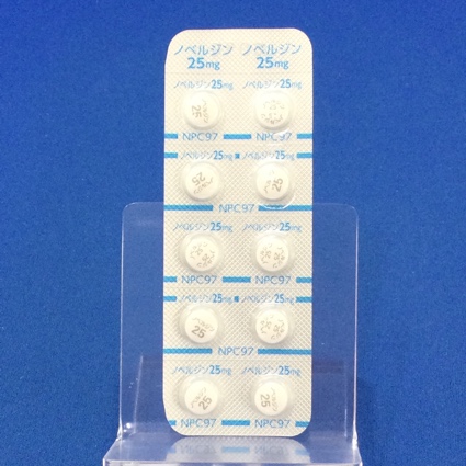 ノベルジン錠２５ｍｇ