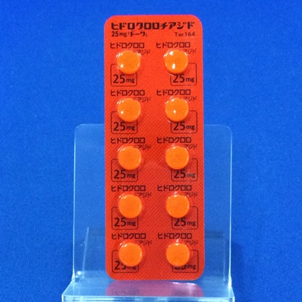 ヒドロクロロチアジド錠２５ｍｇ「トーワ」