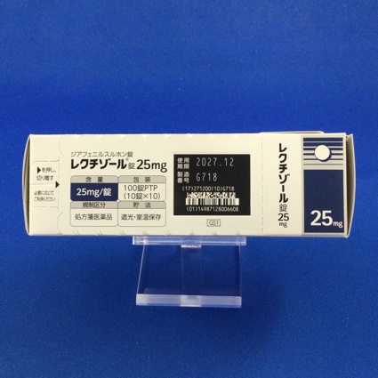 レクチゾール錠２５ｍｇ