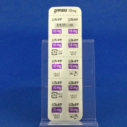 ジプレキサ錠１０ｍｇ